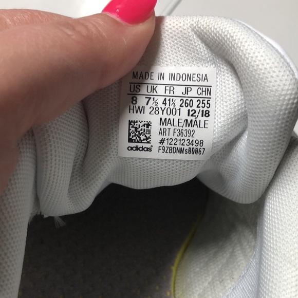 NWT Adidas Grand Court white sneakers size 8 - Picture 8 of 8